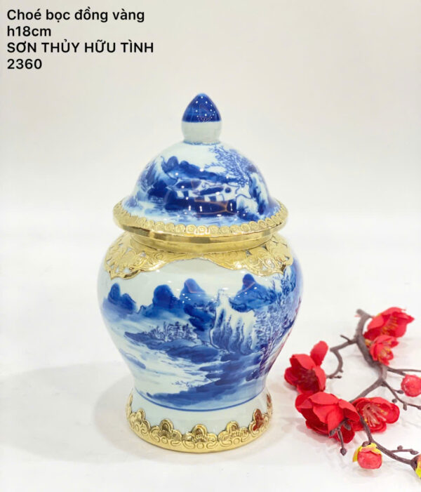 Choé bọc đồng vàng