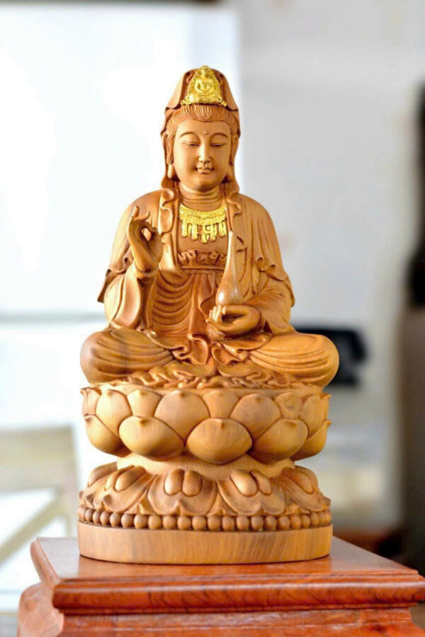 Tượng phật quan thế âm bồ tát - Hình ảnh 2