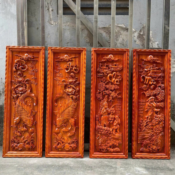 tranh cá cha mẹ