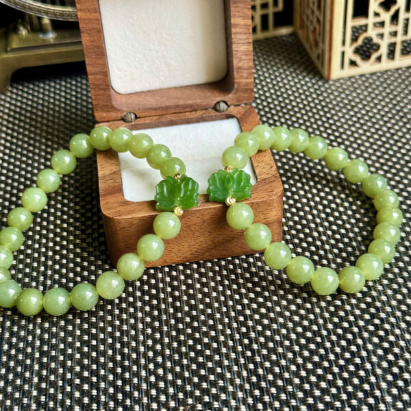 Vòng ngọc Hoà Điền ngọc bích - Hình ảnh 2