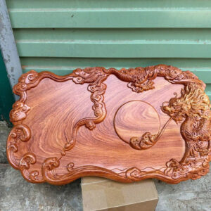 Khay trà gỗ hương