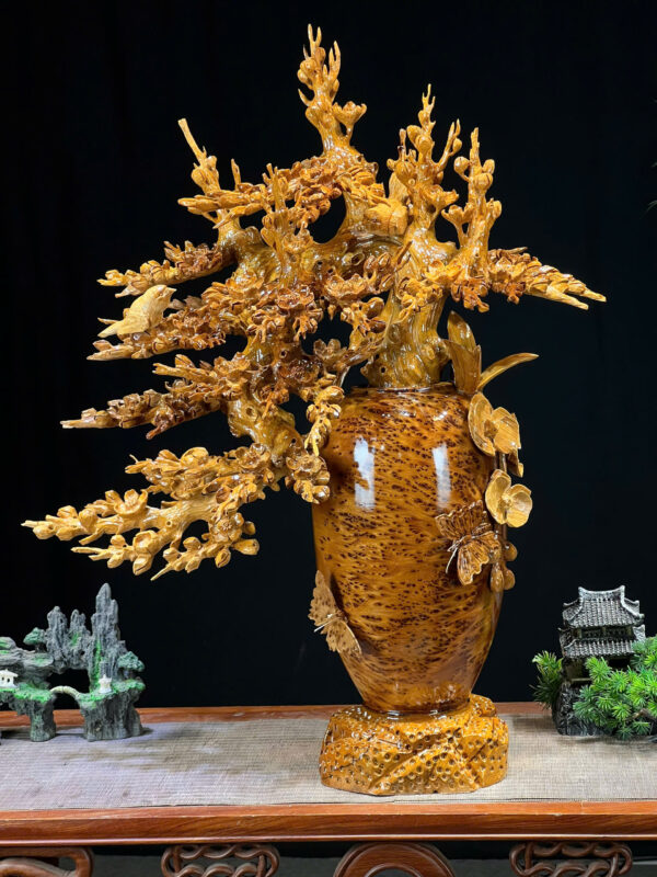 Bình hoa mai phú quý tài lộc