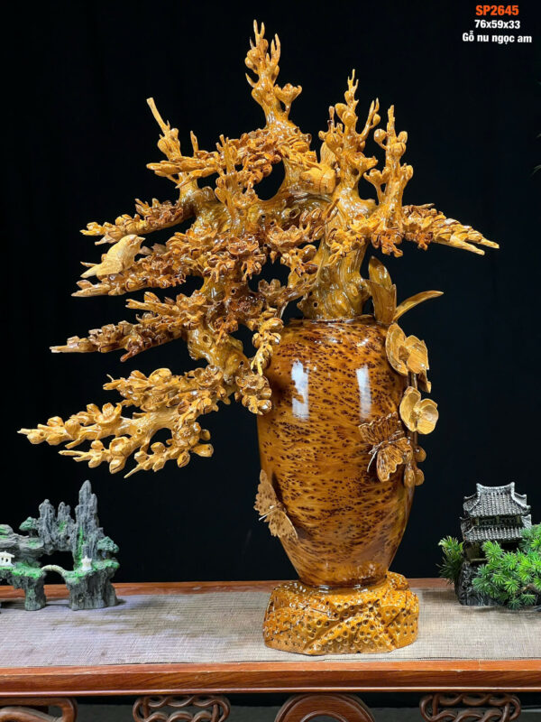 Bình hoa mai phú quý tài lộc - Hình ảnh 5