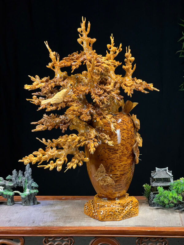 Bình hoa mai phú quý tài lộc - Hình ảnh 6