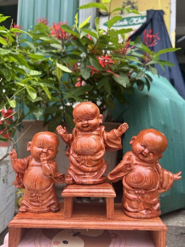 3 chú tiểu an nhiên
