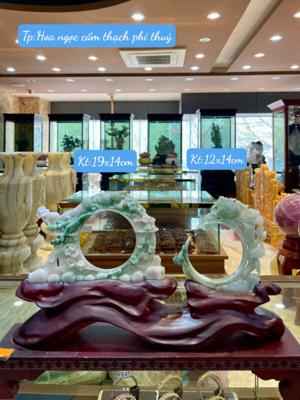 Hoa ngọc cẩm thạch phỉ thuý - Hình ảnh 3