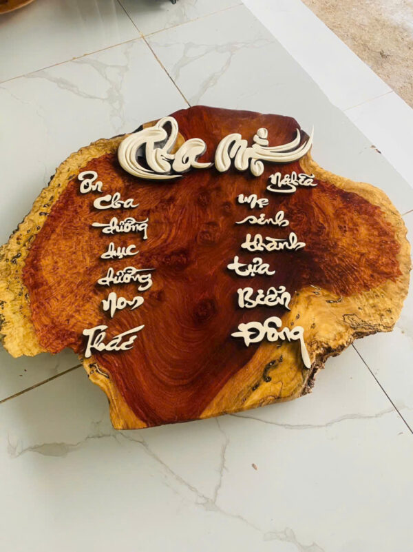Tranh cha mẹ nu hương