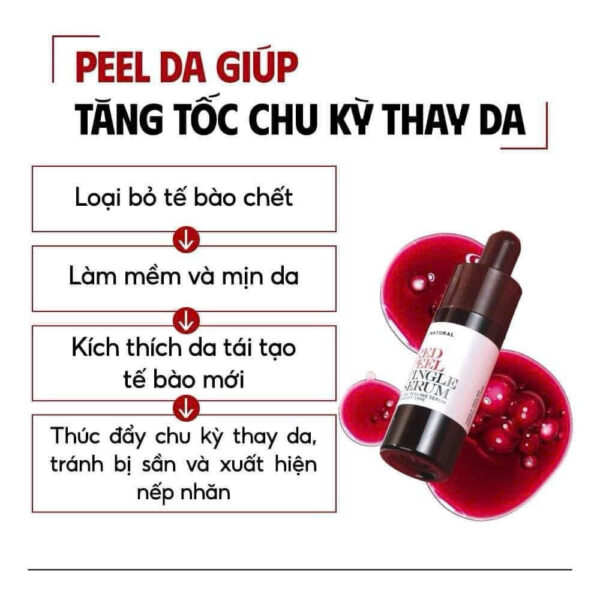 𝐑𝐞𝐝 𝐏𝐞𝐞𝐥 𝐓𝐢𝐧𝐠𝐥𝐞 𝐒𝐞𝐫𝐮𝐦 - Hình ảnh 4