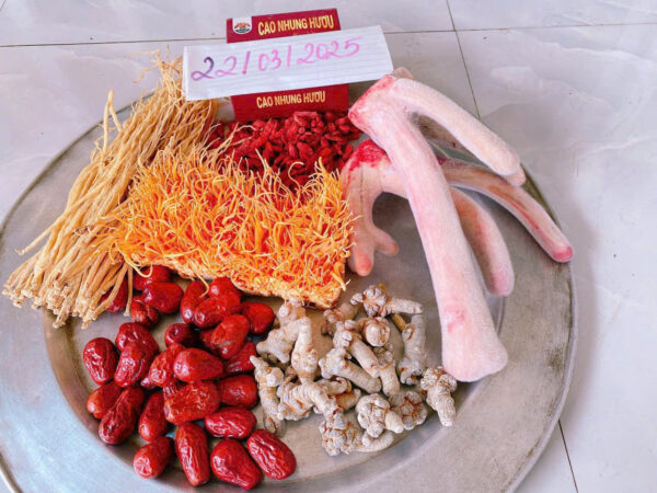 sét nhung hươu ngâm rượu