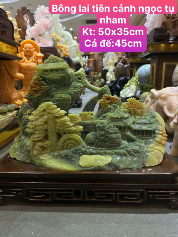 Bông lai tiên cảnh ngọc tụ nham - Hình ảnh 5