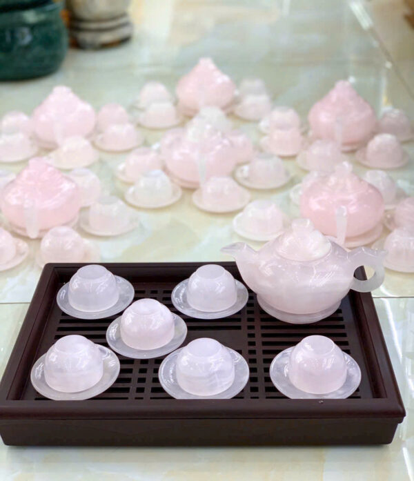 Bộ ấm trà ngọc hồng - Hình ảnh 2