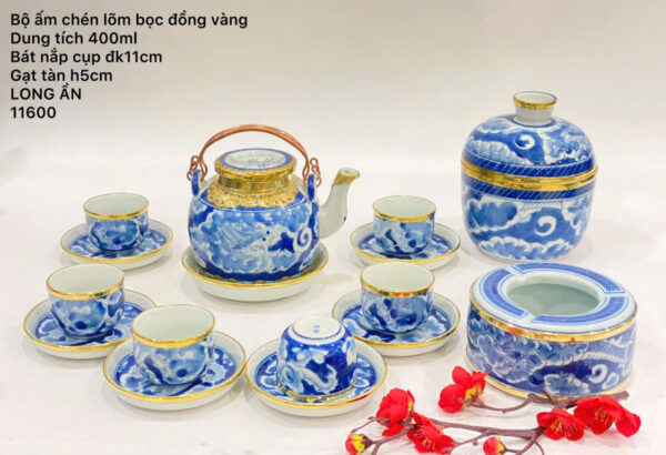 Bộ ấm chén long ẩn - Hình ảnh 3