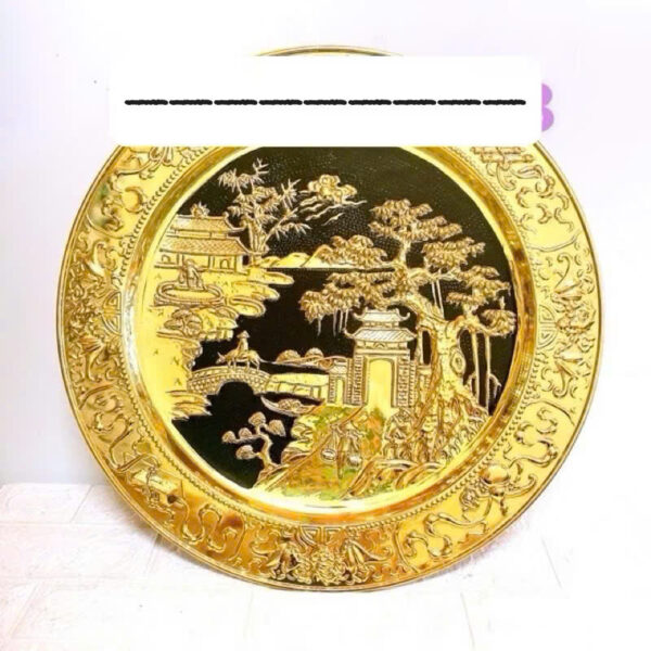 Mân đồng quê viền đen