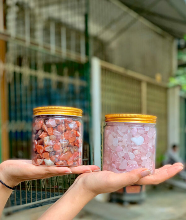 Lọ Vụn Thạch Anh Các Màu - Hình ảnh 3