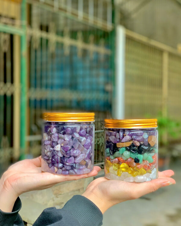 Lọ Vụn Thạch Anh Các Màu - Hình ảnh 7