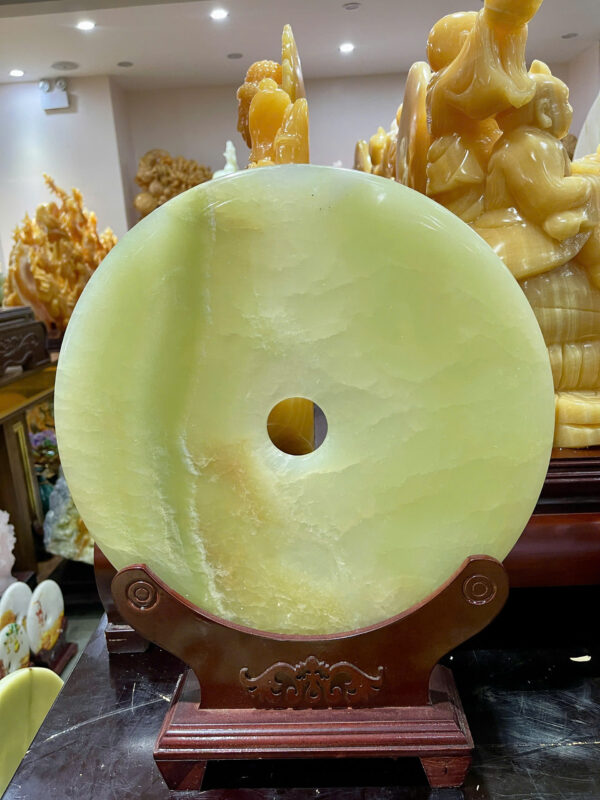 Đồng tâm ngọc onyx xanh
