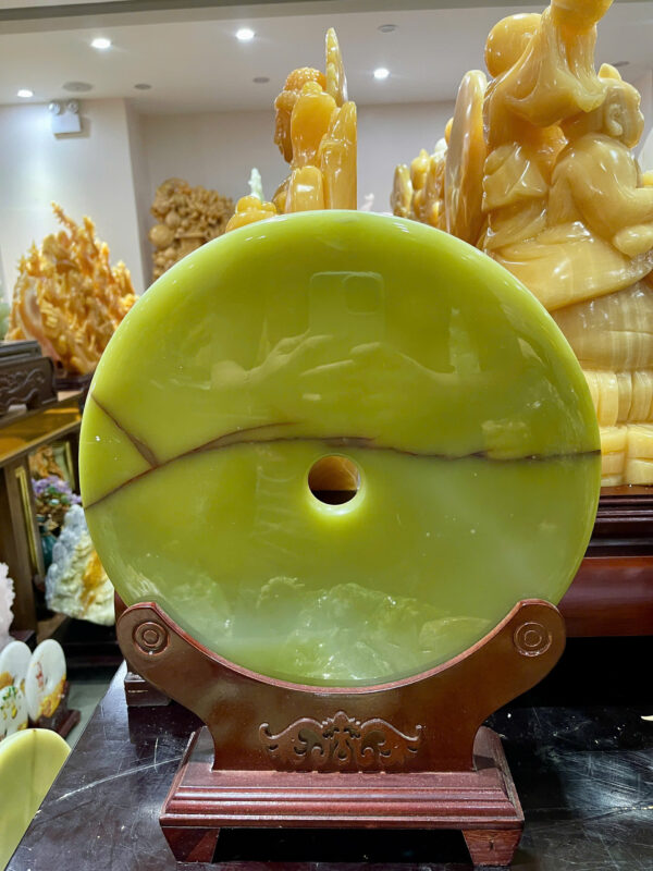 Đồng tâm ngọc onyx xanh