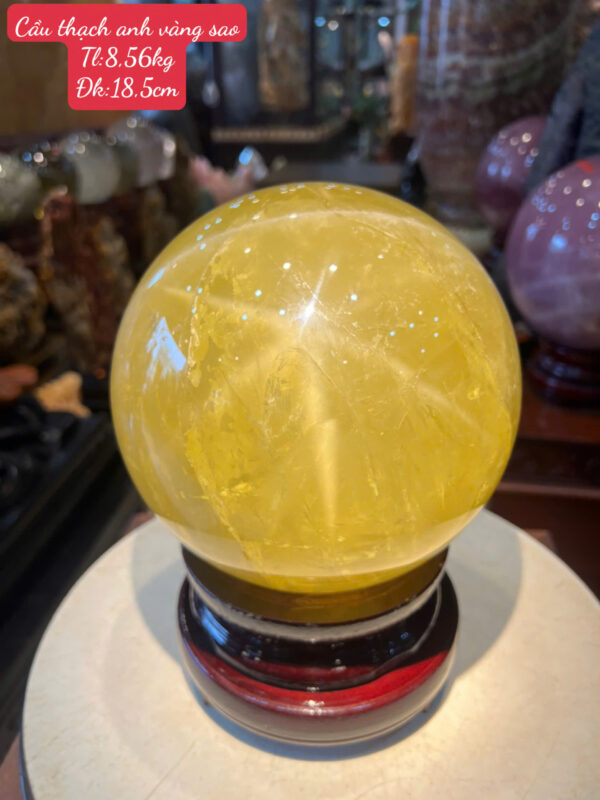 Cầu thạch anh vàng sao - Hình ảnh 4