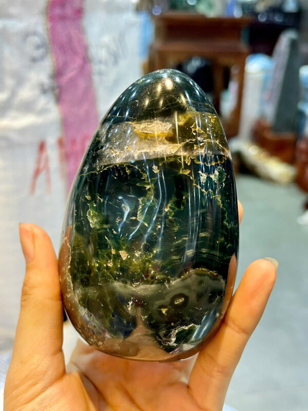 Khối cảnh ngọc mã não