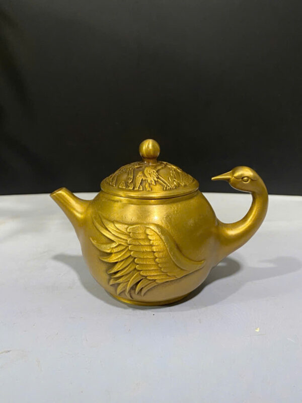 ẤM  ĐỒNG  CHIM  HẠC