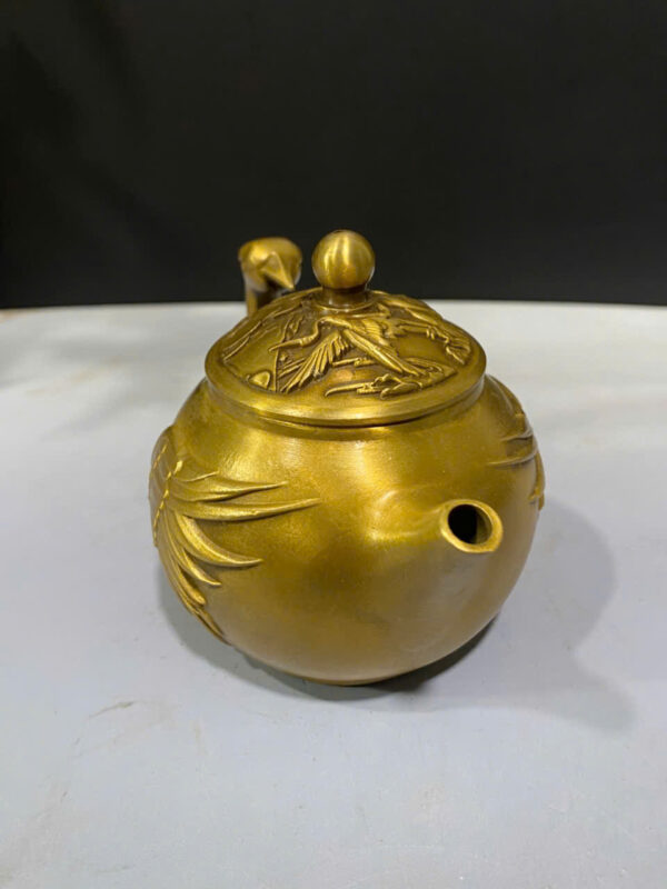 ẤM  ĐỒNG  CHIM  HẠC - Hình ảnh 6