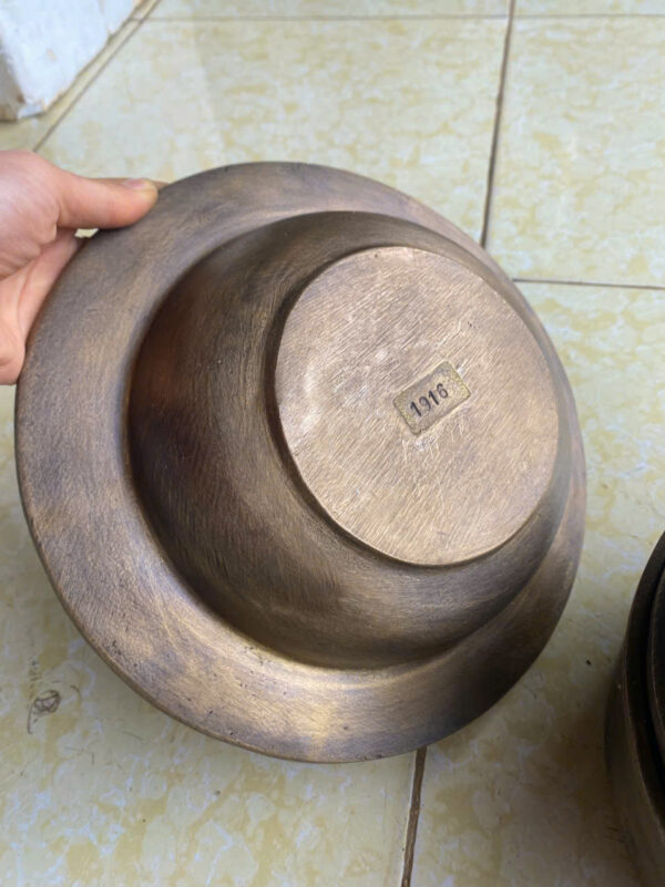 BỘ  NỒI  NIÊU THAU ĐỒNG 1916 - Hình ảnh 2