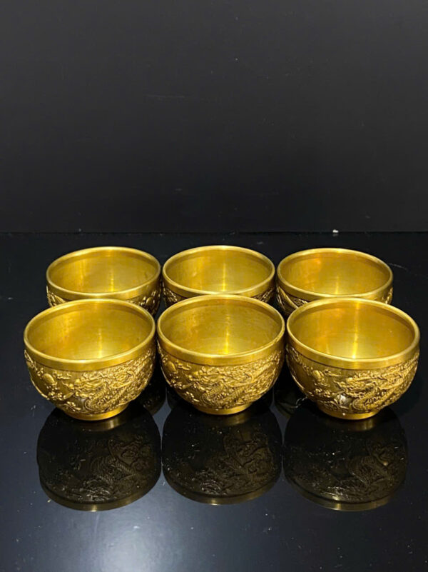 BỘ  6  LY ĐỒNG  L-ONG  PHỤNG - Hình ảnh 5
