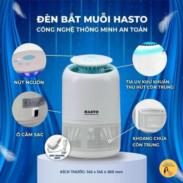 Đèn bắt muỗi đa năng