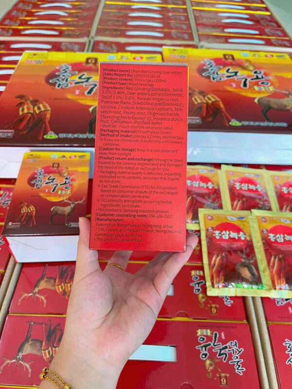 Hồng Sâm Nhung Hươu - Hình ảnh 3
