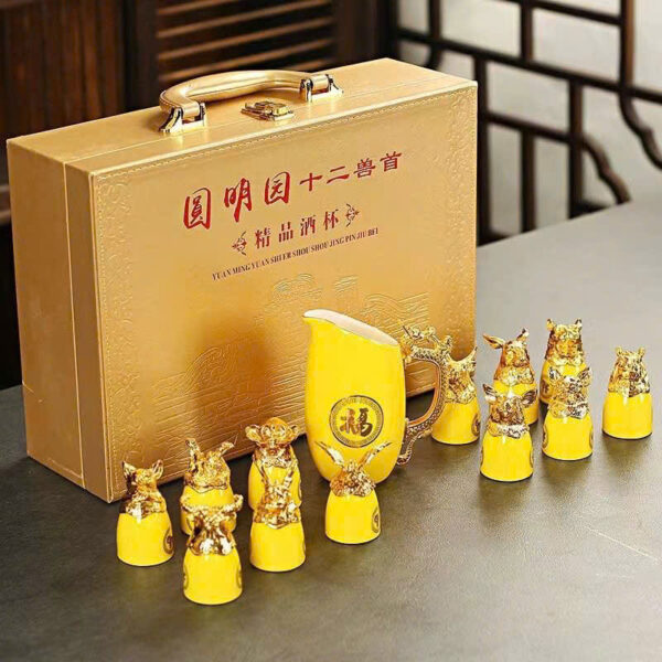 Bộ ấm chén 12 con giáp - Hình ảnh 3