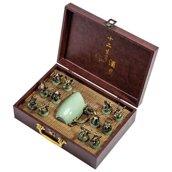 Bộ ấm chén 12 con giáp - Hình ảnh 4