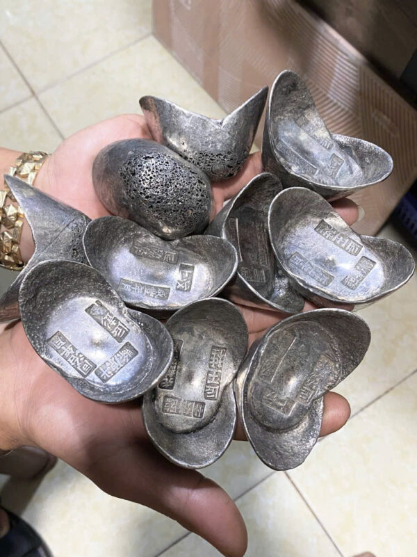 10  NÉN  BẠC  XƯA