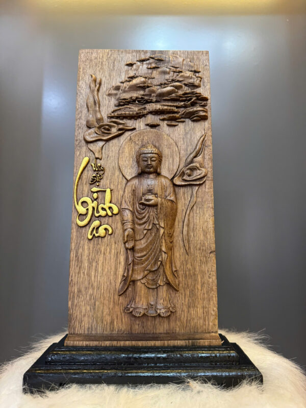 Tranh trầm hương nguyên khối - Hình ảnh 3