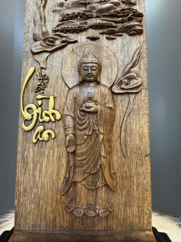 Tranh trầm hương nguyên khối - Hình ảnh 5