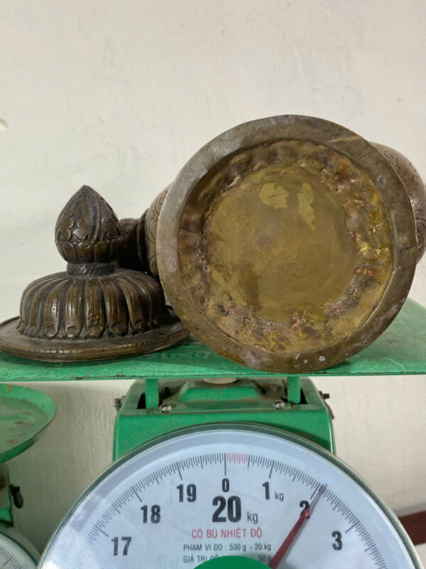 ẤM ĐỒNG TÂY TẠNG SIÊU TO - Hình ảnh 8