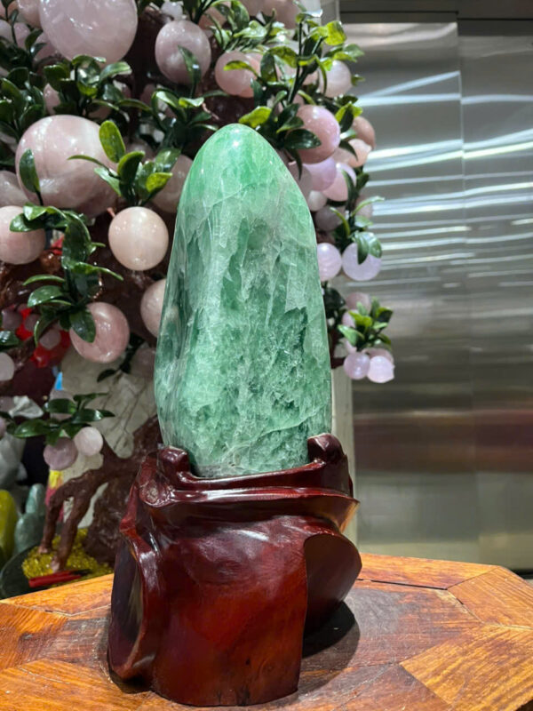 Núi cảnh ngọc florit xanh - Hình ảnh 3
