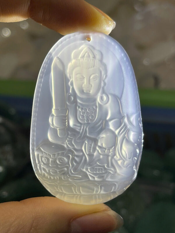 Phật Bản Mệnh Ngọc Mã Não - Hình ảnh 5
