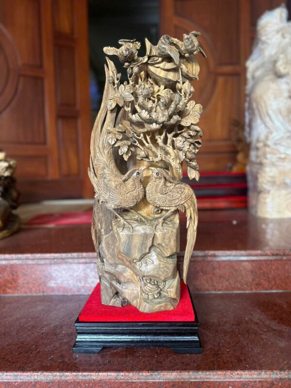 Gia đình chim trĩ uyên ương