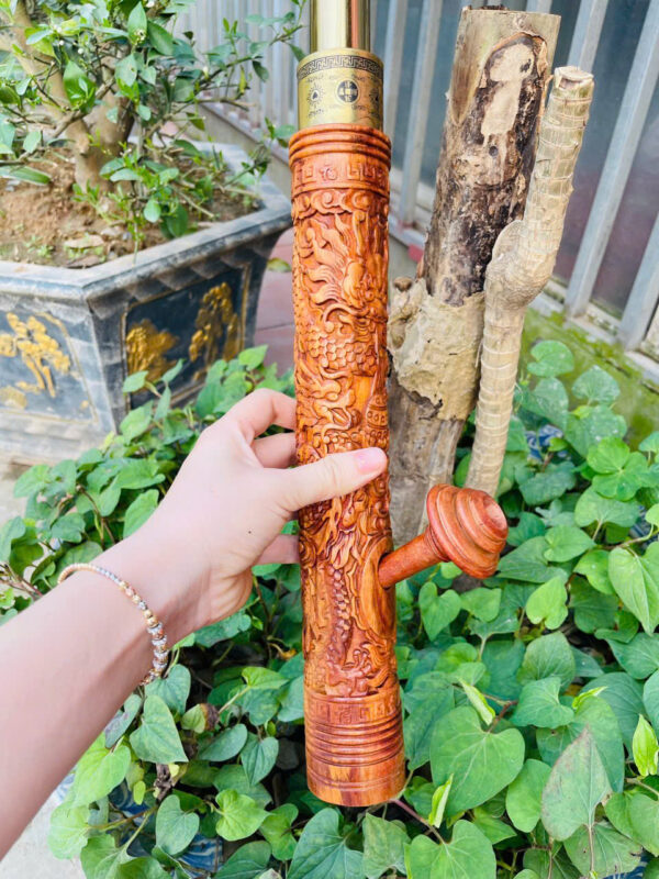 Điếu cày gỗ sưa đẳng cấp - Hình ảnh 2