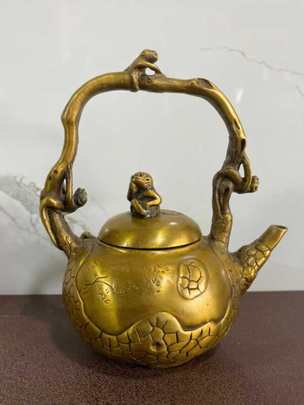 ẤM ĐỒNG KHỈ  VÀNG