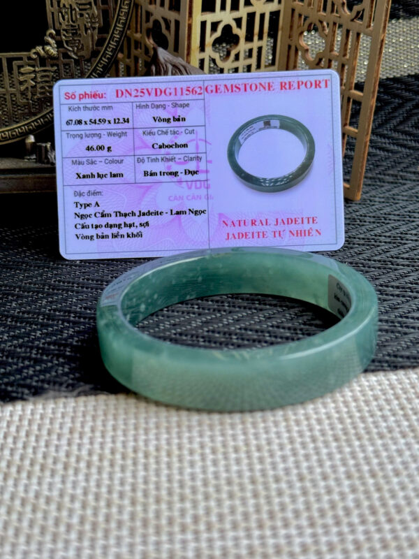 Kiềng lam ngọc bảng vuông - Hình ảnh 6