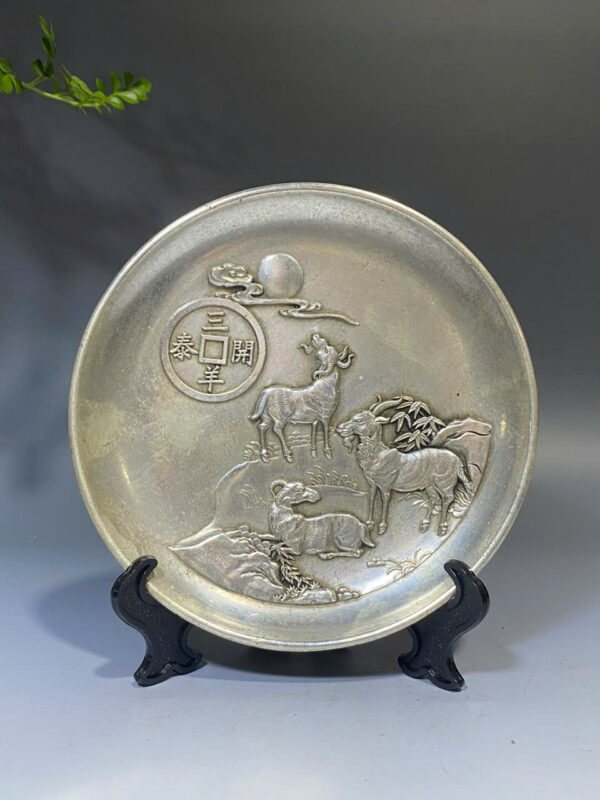 ĐĨA ĐỒNG TAM DÊ TRÁNG BẠC