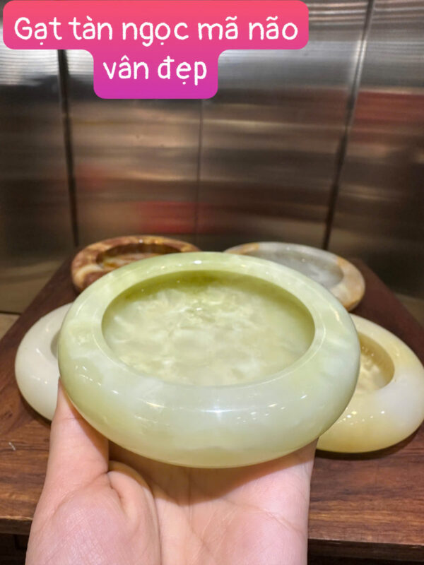 Gạt tàn ngọc mã não vân đẹp - Hình ảnh 4