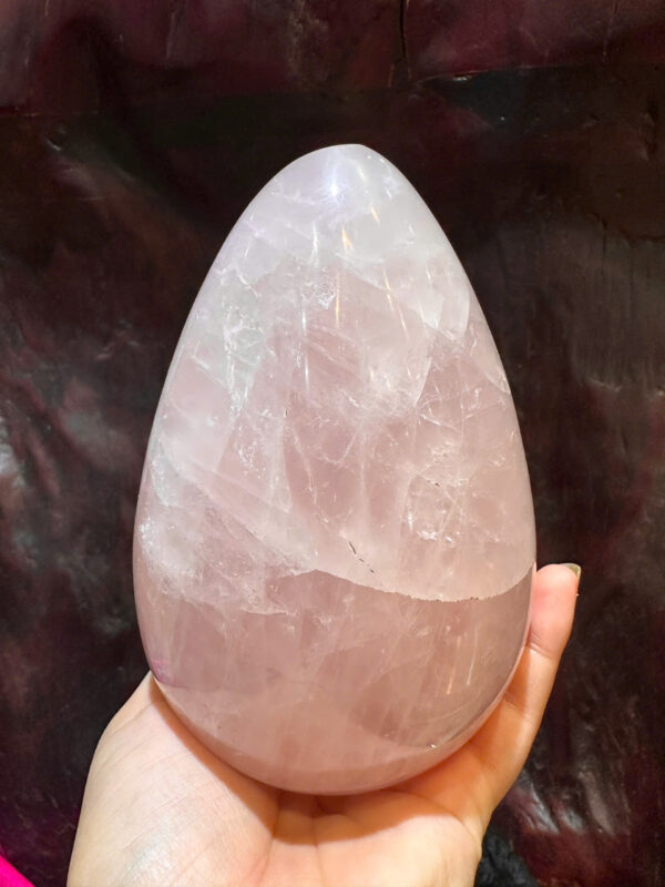 Trứng đá Thạch Anh Hồng - Hình ảnh 5