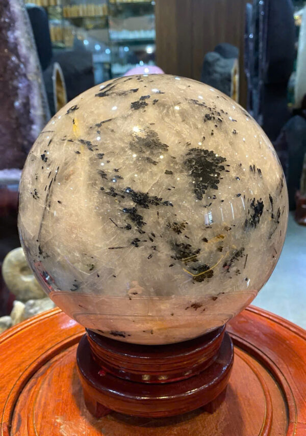 Cầu đá thạch anh tóc đen