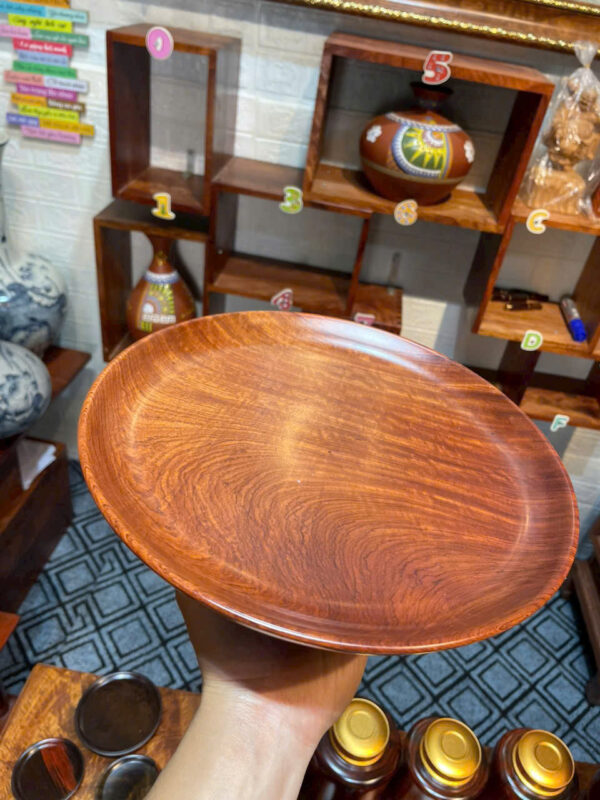 Mâm bồng gỗ Hương