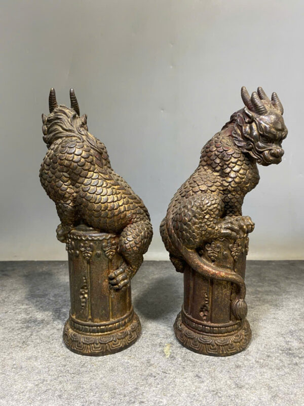CẶP KỲ   LÂN   MÚA  CỘT - Hình ảnh 2