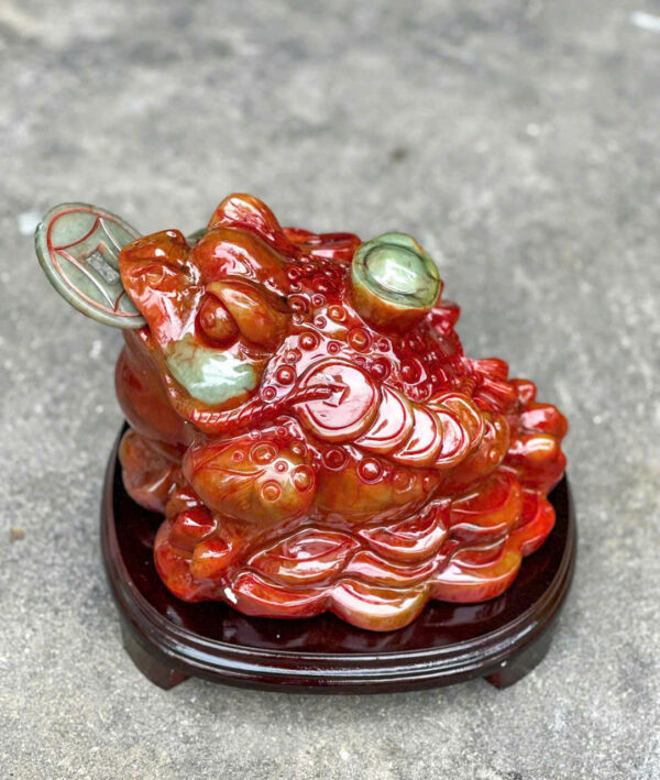 Thềm thừ serpentine huyết đỏ