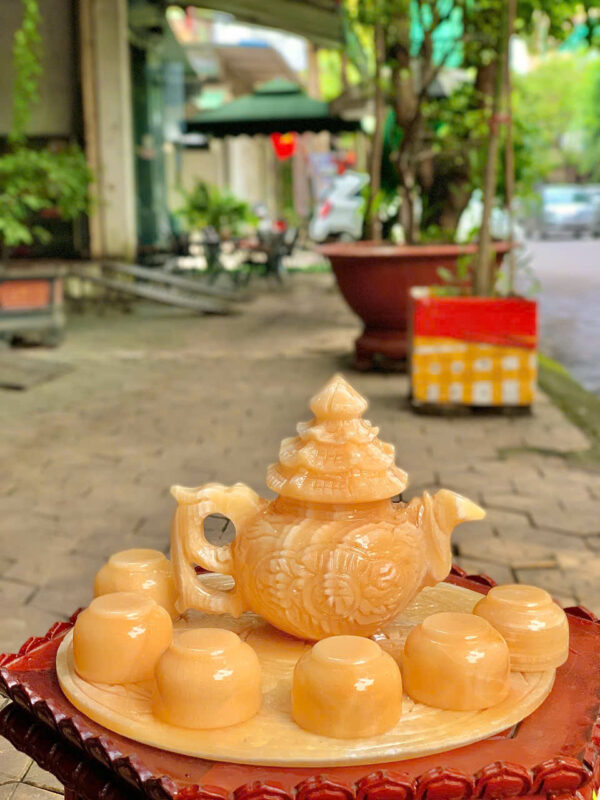 Ấm chén rồng Ngọc hoàng long - Hình ảnh 4