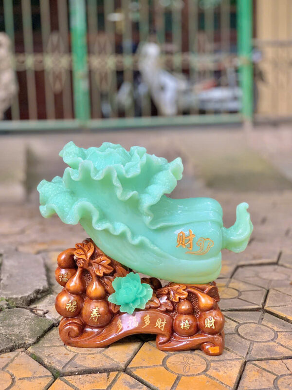 Tác phẩm bắp cải tài lộc - Hình ảnh 2